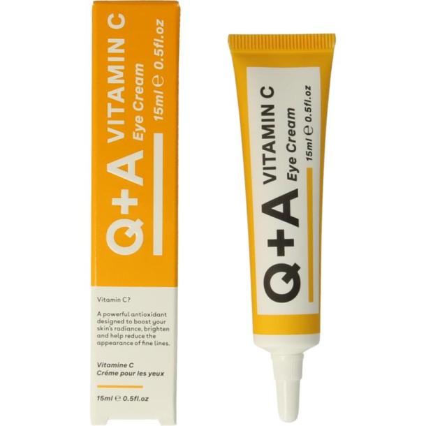 Q+A Vitamine C eye cream 15 Milliliter