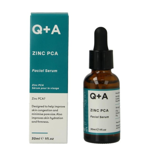 Q+A Zinc PCA facial serum 30 Milliliter