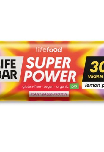 Lifefood Lifebar lemon pumpkin bio (40 Gram)