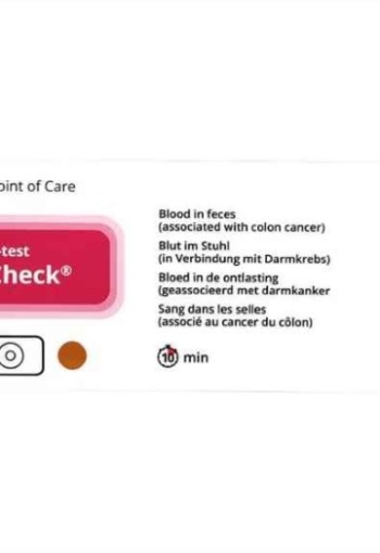 Swiss Point of Care Poly-Check Zelftest