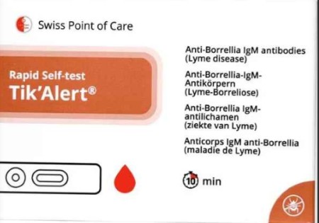 Swiss Point of Care Tik'Alert Zelftest