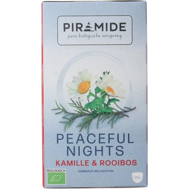 Piramide Peaceful nights bio (20 Zakjes)