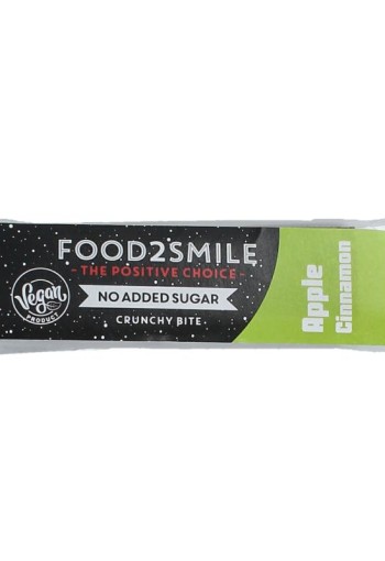 Food2Smile Apple pie bar glutenvrij lactosevrij (28 Gram)