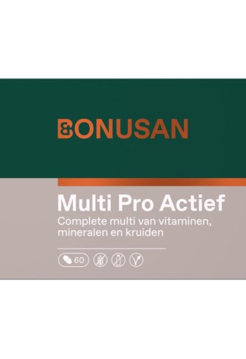 Bonusan Multi pro actief (60 Tabletten)