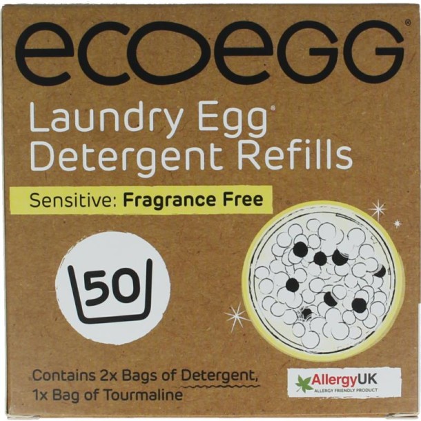 Eco Egg Laundry egg refill -50- geurvrij (1 Stuks)