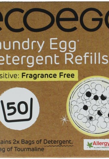 Eco Egg Laundry egg refill -50- geurvrij (1 Stuks)