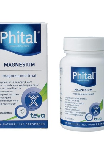Phital Magnesium 200mg (60 Tabletten)