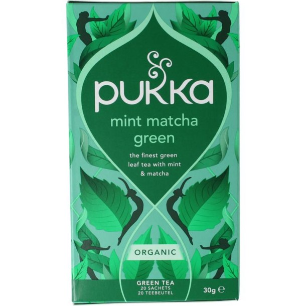 Pukka Mint matcha green tea bio (20 Zakjes)