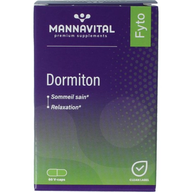 Mannavital Dormiton (60 Vegetarische capsules)