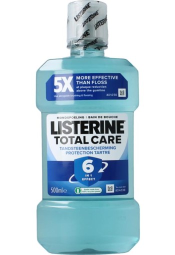Listerine Mondwater total care tegen tandsteen (500 Milliliter)