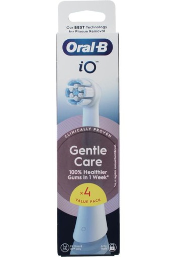 Oral B Opzetborstel IO gentle care (4 Stuks)