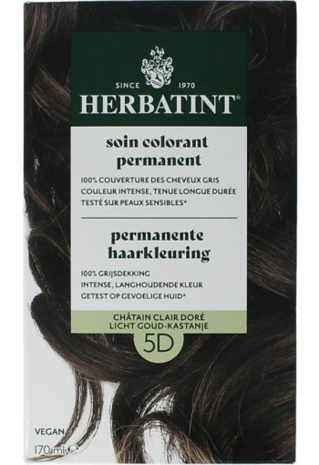 Herbatint 5D licht goudkastanje (170 Milliliter)