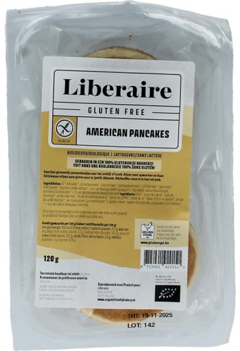 Liberaire American pancakes bio (6 Stuks)