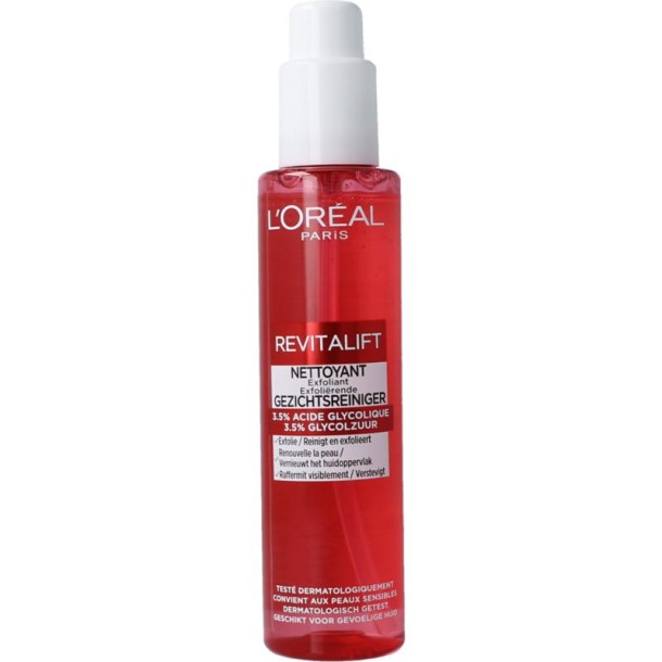 L'Oreal Paris Revitalift glycolic cleanser (150 Milliliter)