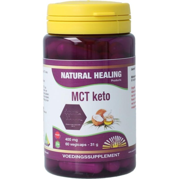 NHP MCT Keto (60 Vegetarische capsules)