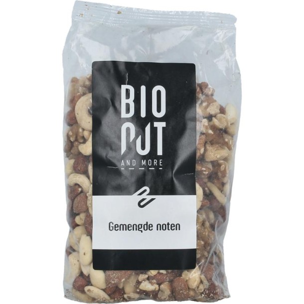 Bionut Gemengde noten zonder paranoten bio (500 Gram)