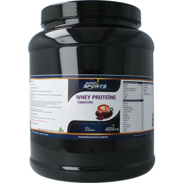 Nutritex Whey proteine cappuccino (750 Gram)