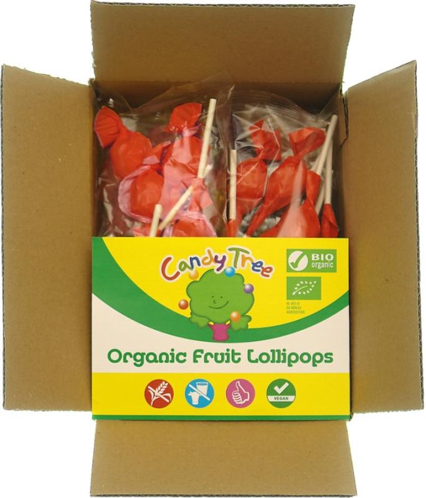 Candy Tree Aardbeiknotsen navul bio (42 Stuks)