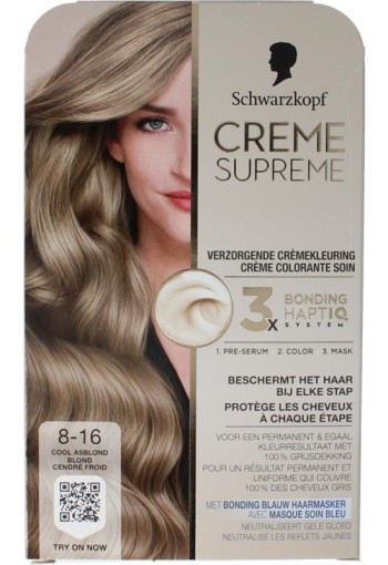 Schwarzkopf Creme supreme 8-16 blond (1 Stuks)