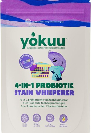 Yokuu 4 in 1 probiotische vlekkenfluisteraar gekl was (1020 Gram)