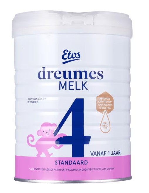 Etos Dreumesmelk Standaard 4 800 GR 2 stuks € 15,00