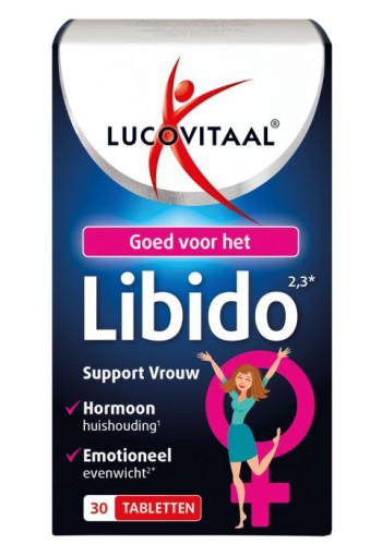 Lucovitaal Libido support vrouw (30 Tabletten)