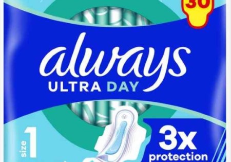 Always Ultra Maandverband Normal Met Vleugels 30 stuks