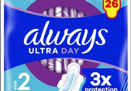 Always Ultra Maandverband Long Met Vleugels 26 stuks