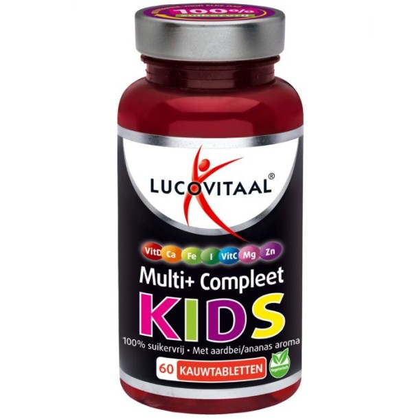 Lucovitaal Multi+ compleet kids (60 Tabletten)