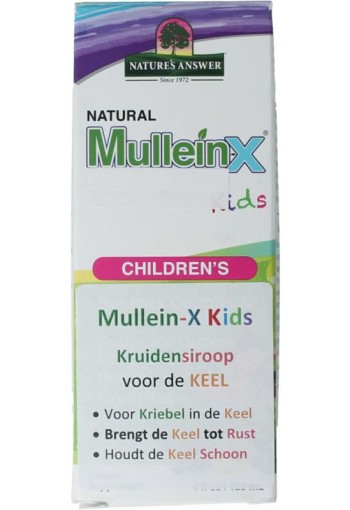 Natures Answer Kruidendrank kids mullein x (120 Milliliter)