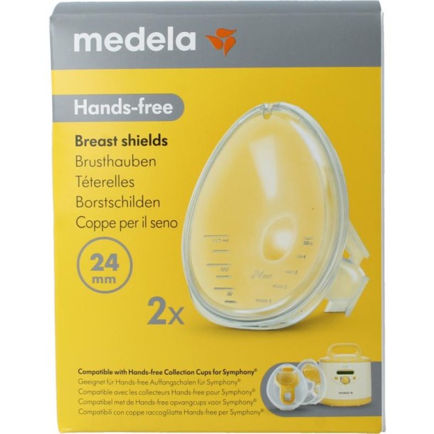 Medela Handsfree borstschild Symphony maat M (1 Stuks)