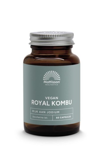 Mattisson Royal kombu 800mg (60 Vegetarische capsules)