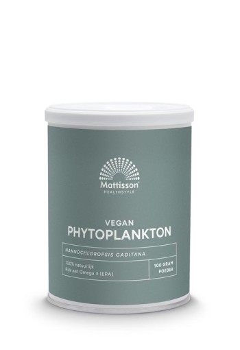 Mattisson Vegan phytoplankton poeder (100 Gram)