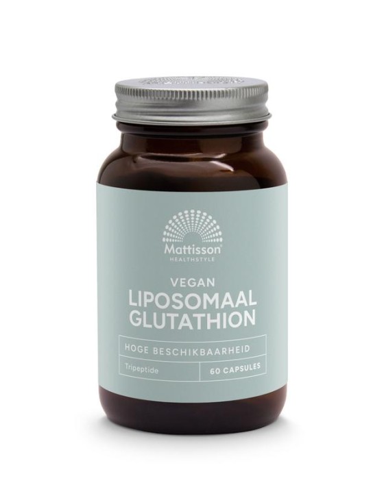Mattisson Vegan liposomaal glutathion (60 Vegetarische capsules)