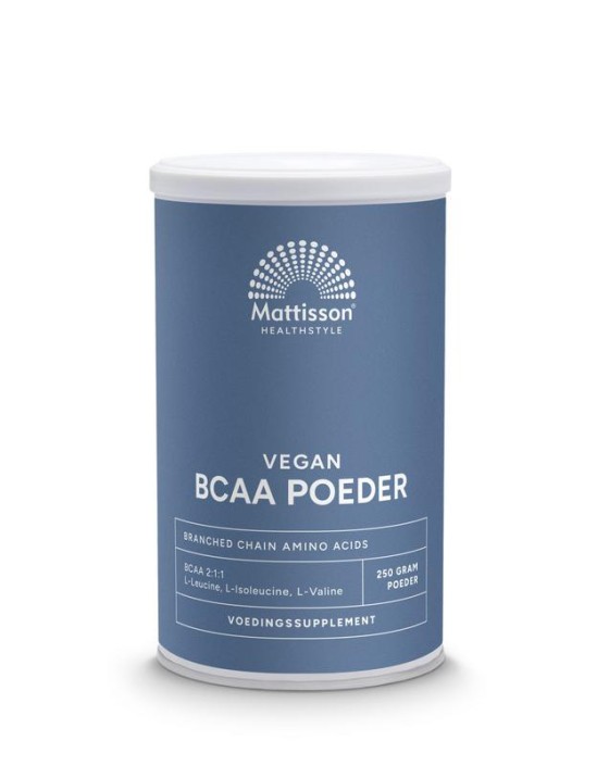 Mattisson Vegan BCAA 2:1:1 poeder (250 Gram)