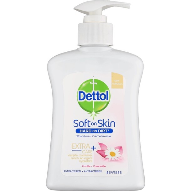 Dettol Soft on Skin Extra Care Normale & Gevoelige Huid Wascrème 250 ml