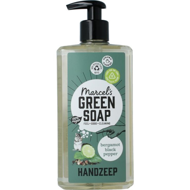 Marcel's GR Soap Handzeep bergamot & black pepper (500 Milliliter)