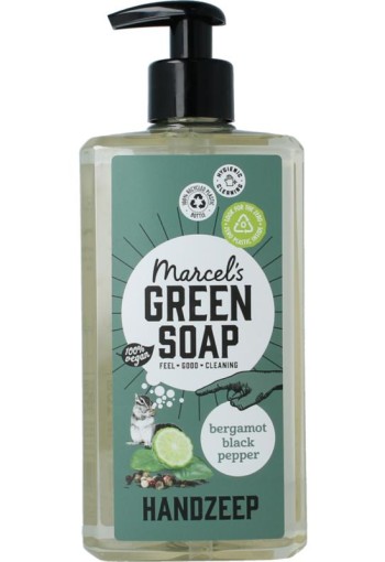 Marcel's GR Soap Handzeep bergamot & black pepper (500 Milliliter)