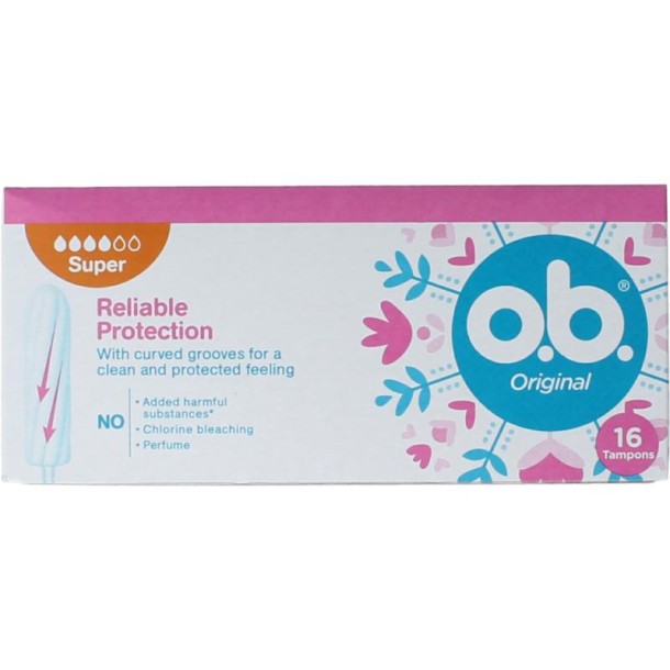 OB Tampons original super (16 Stuks)