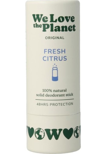 We Love Deodorant stick fresh citrus (40 Gram)