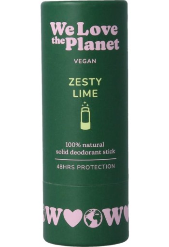 We Love Deodorant stick zesty lime (40 Gram)