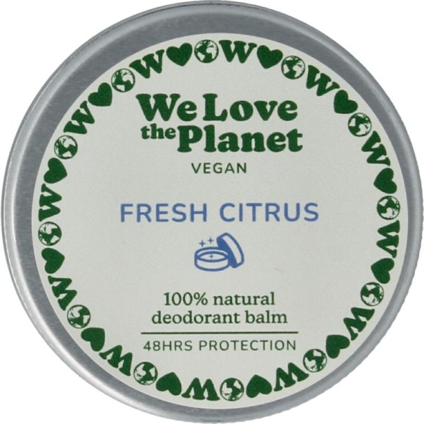 We Love Deodorant balm fresh citrus vegan (35 Gram)