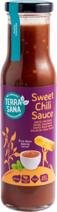 Terrasana Sweet chilisaus bio (250 Milliliter)