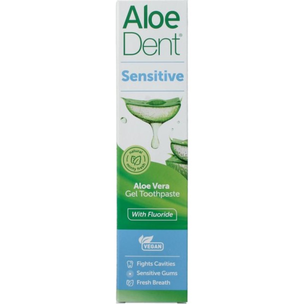 Optima Aloe dent tandpasta sensitive (100 Milliliter)