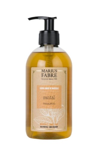 Marius Fabre Zeep sandelhout met pomp (400 Milliliter)