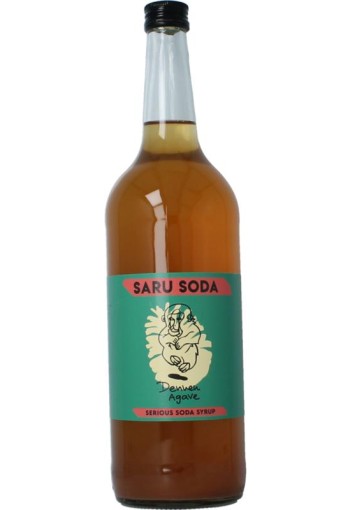 Saru Soda Siroop dennen agave bio demeter (1 Liter)