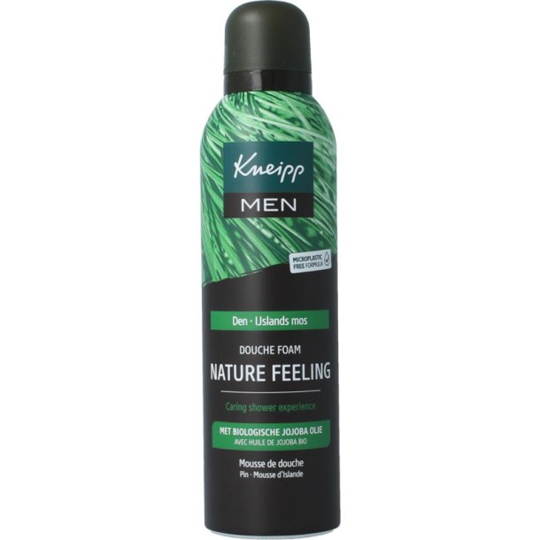 Kneipp Men douche foam nature feeling 200 Milliliter