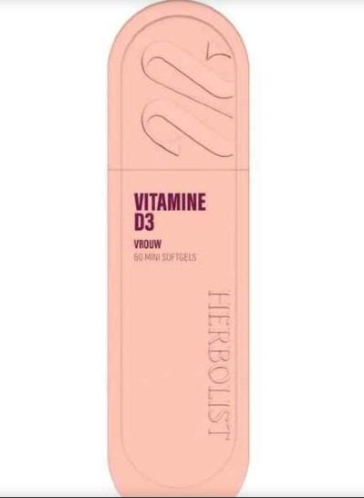 Herbolist vitamine D3 softgels 60st