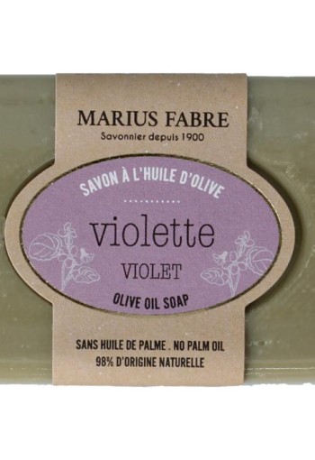 Marius Fabre Zeep viooltjes met olijfolie (100 Gram)