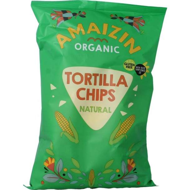 Amaizin Tortillachips natural bio (150 Gram)